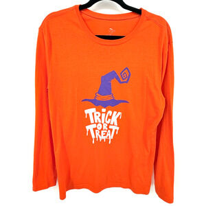 Halloween Trick or Treat Witch's Hat Top Women's M Party Costume Festive Fall